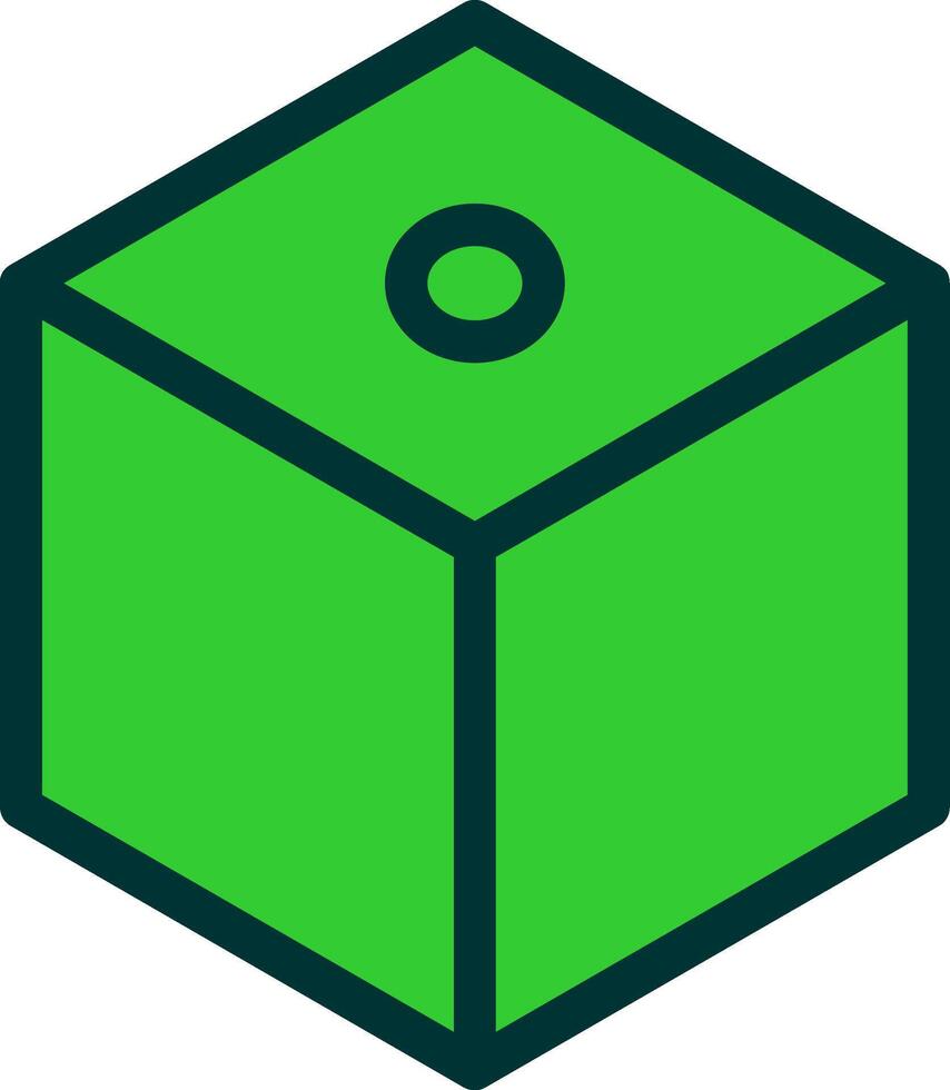 Box Colorful Icon vector