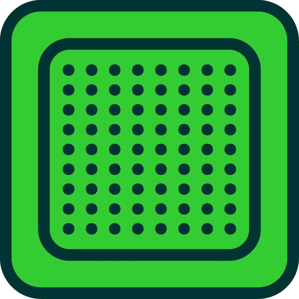 Nicotine Patch Colorful Icon vector