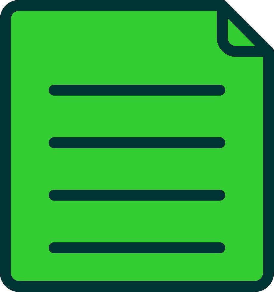 Page Colorful Icon vector