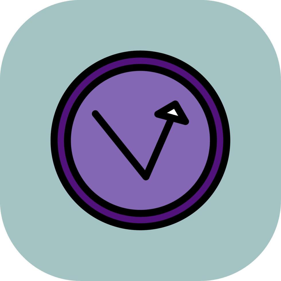 Bounce Colorful Icon vector