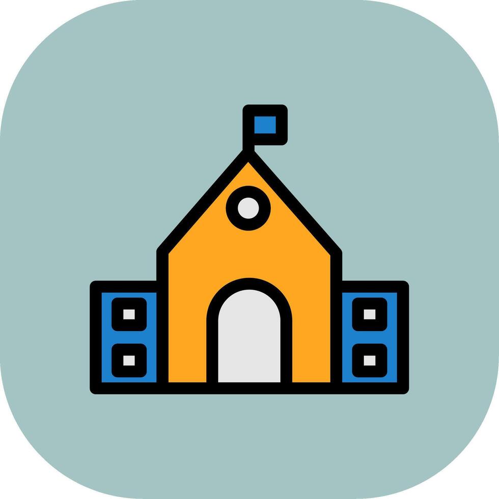 School Colorful Icon vector