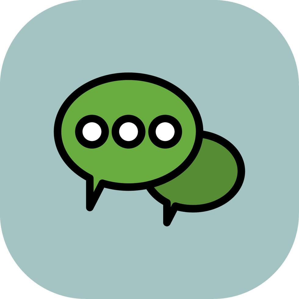 Chat Colorful Icon vector