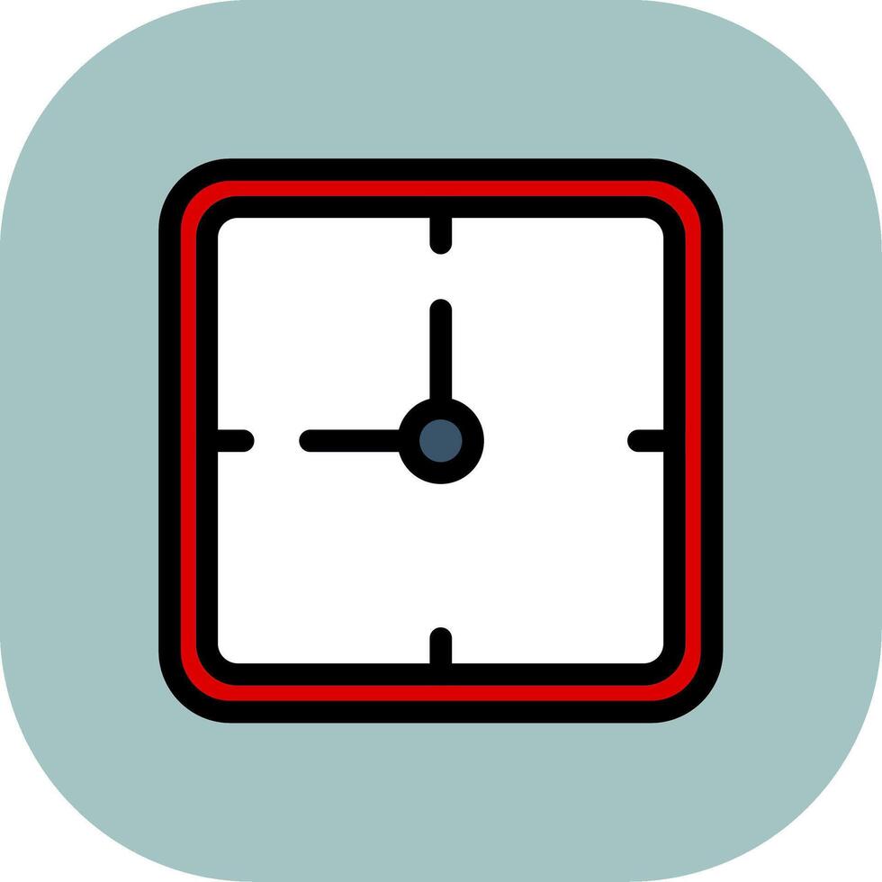 Clock Colorful Icon vector