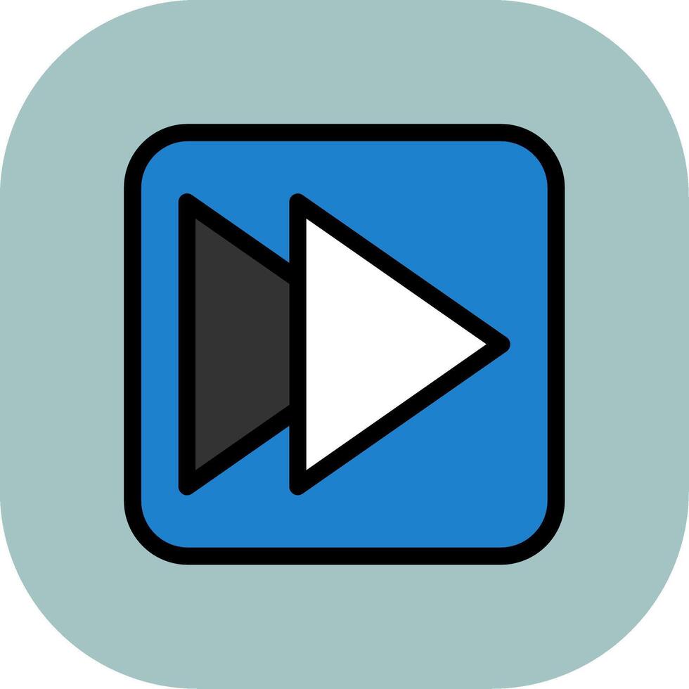 Fast Colorful Icon vector