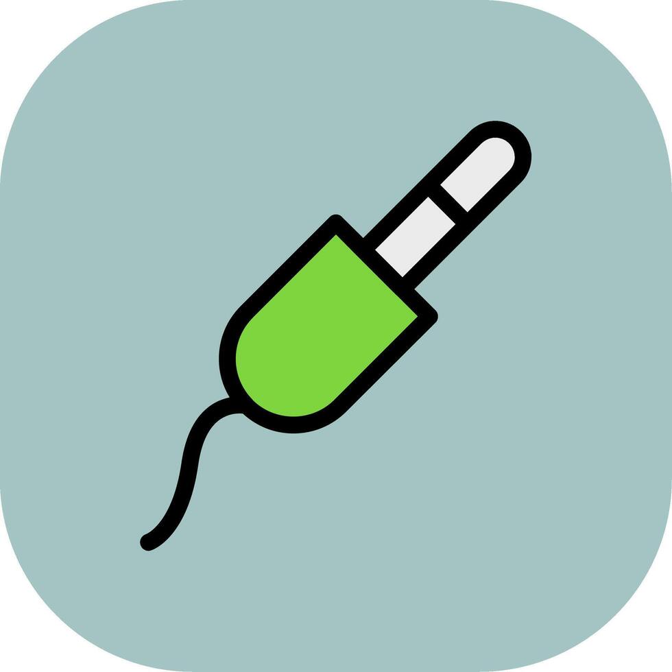 Audio Jack Colorful Icon vector