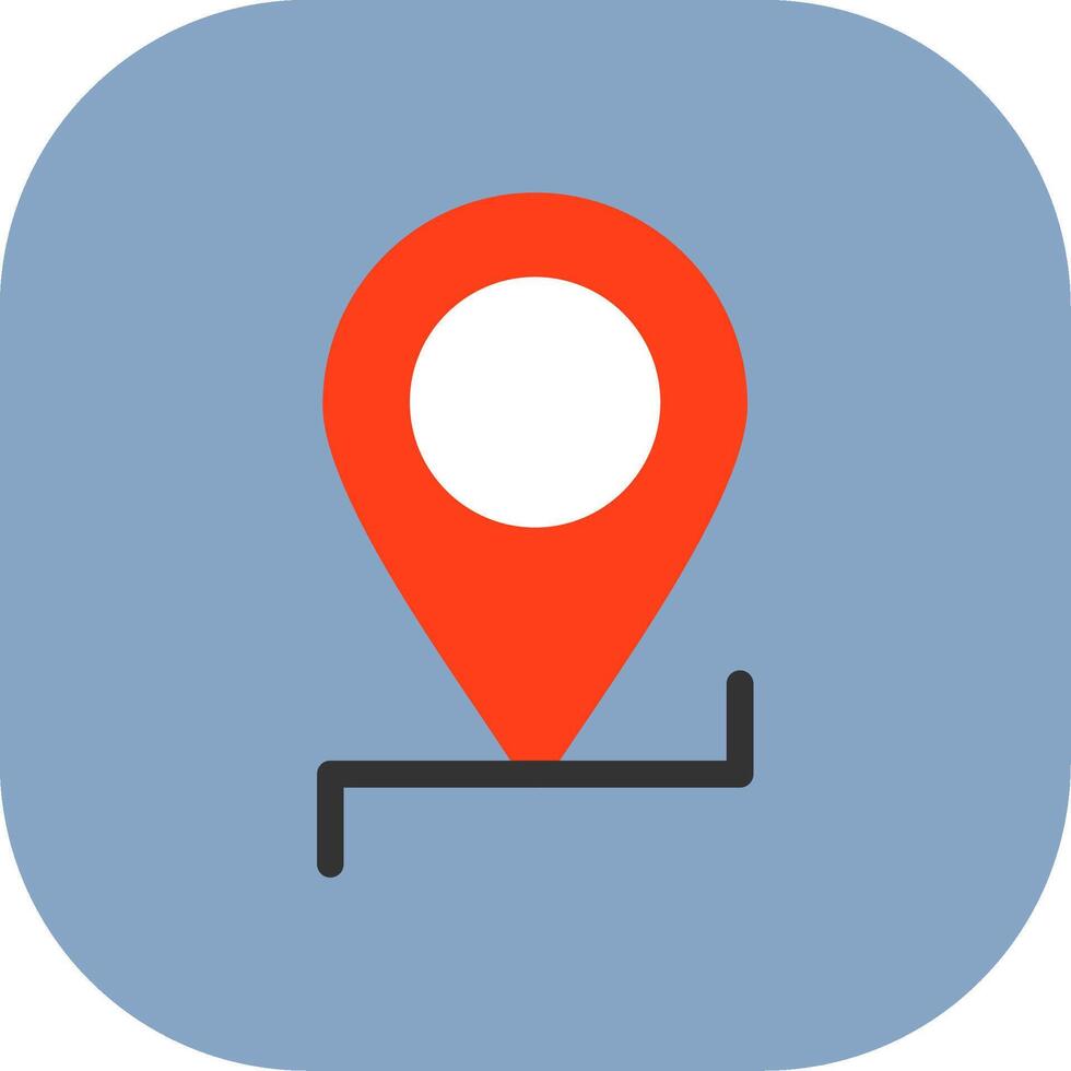 Location Colorful Icon vector
