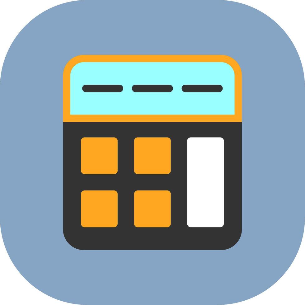 Calculator Colorful Icon vector