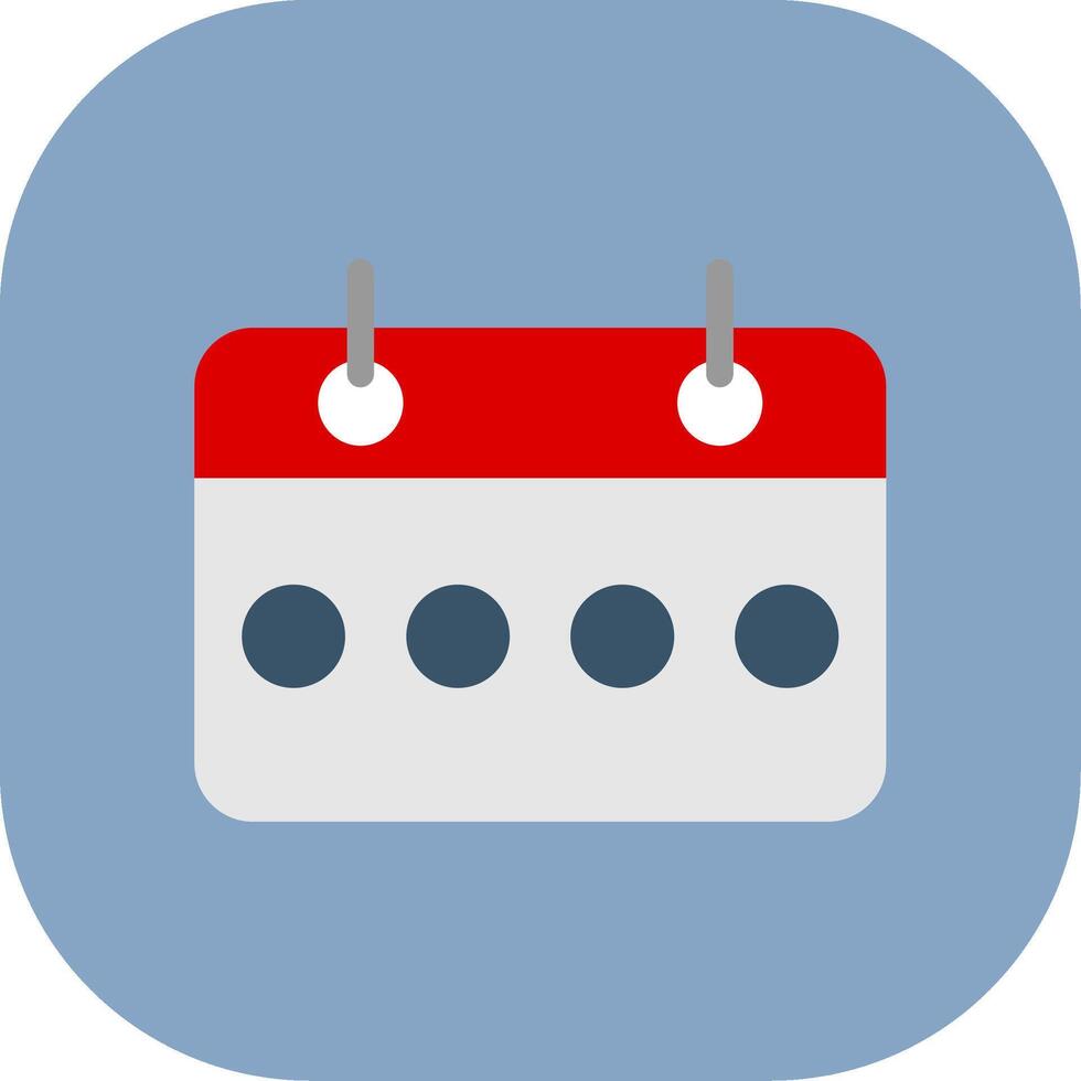 Calendar Colorful Icon vector