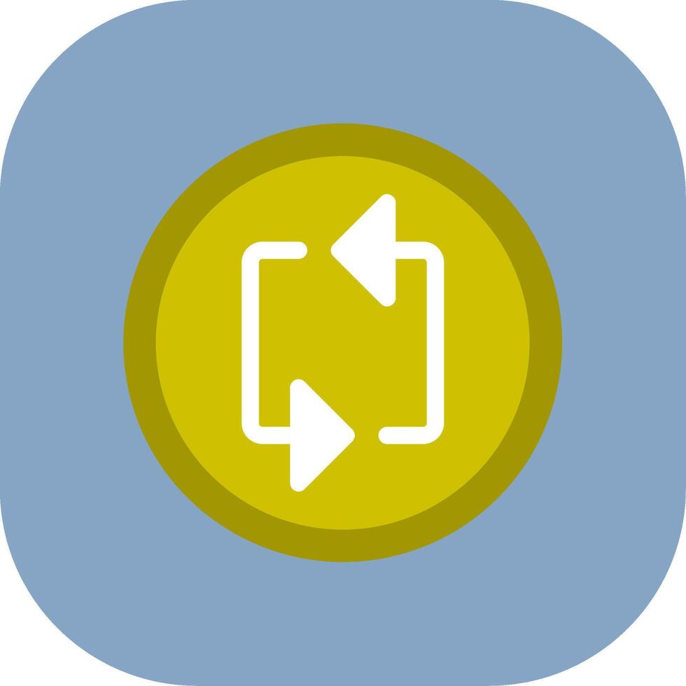 Loop Colorful Icon vector