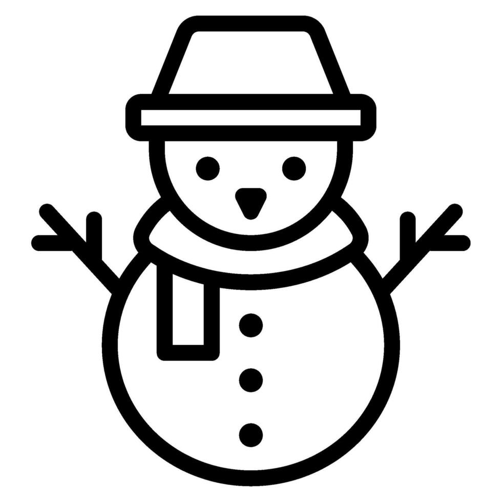 Gingerbread christmas icon illustration vector