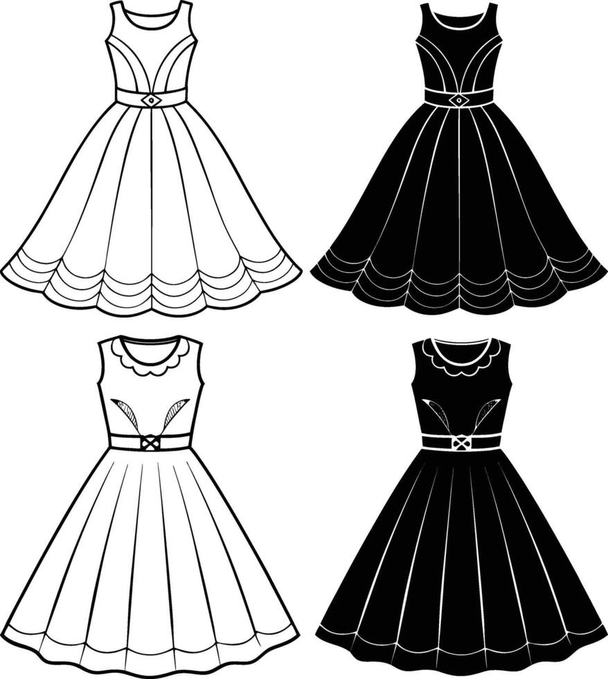 Urban Chic A-Line vector