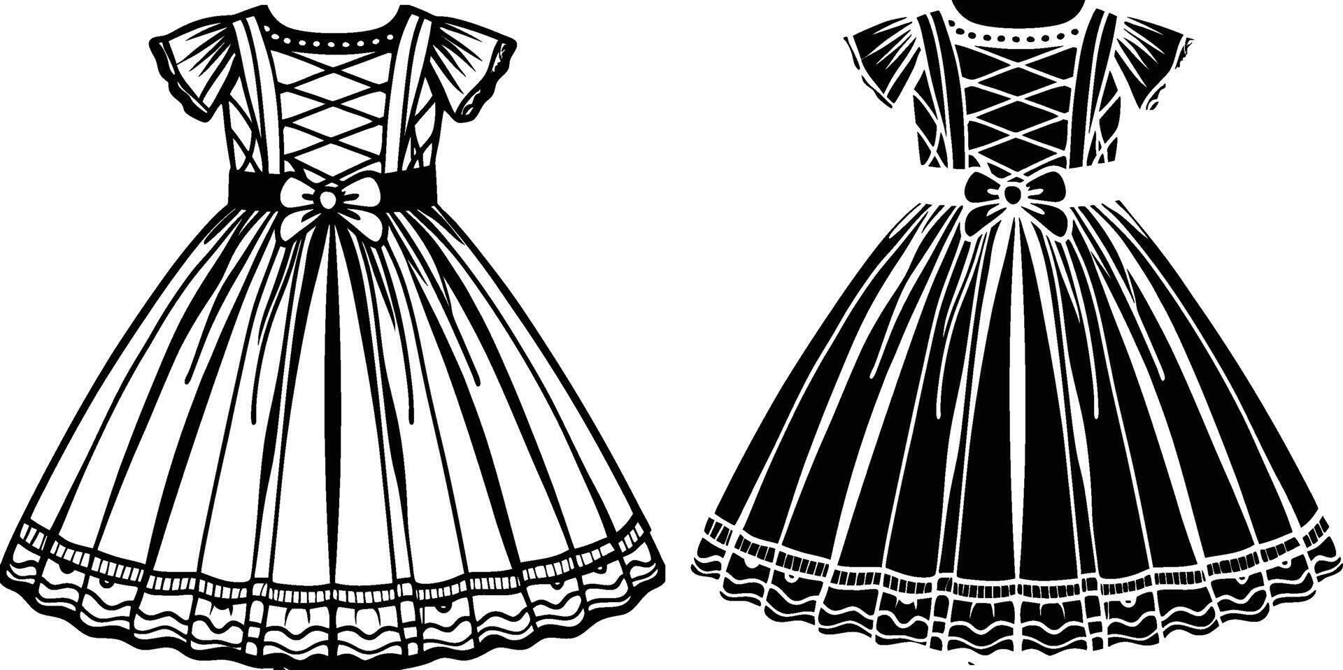 Bold Beautiful A-Line vector
