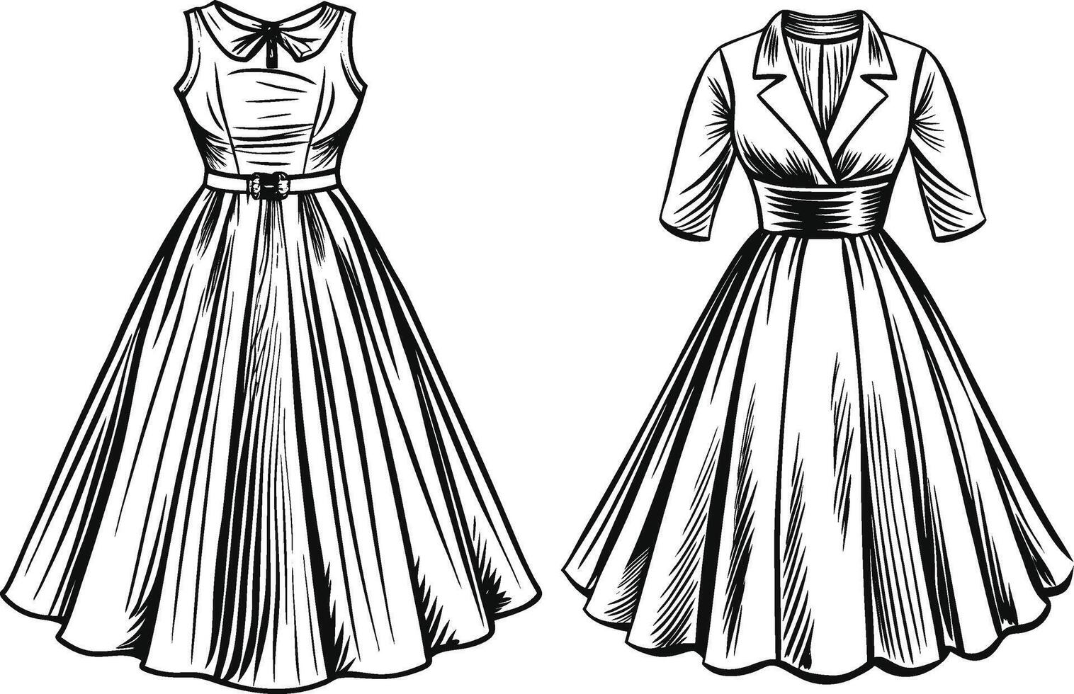 Timeless Grace A-Line vector