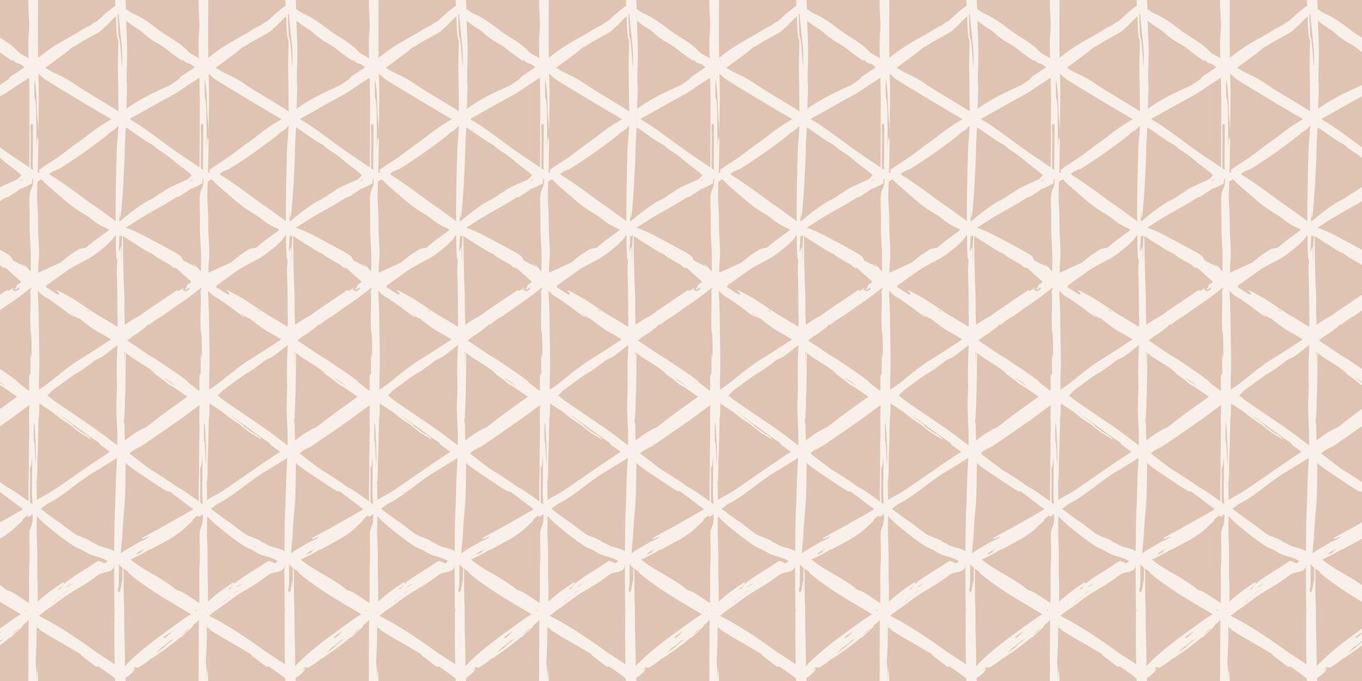 Trendy aesthetic abstract seamless pattern with geometric print. Minimalistic Organic brush stroke, ink texture. Simple design for wallpaper, textile, wrapping, packing, fabric, branding, decoration vector