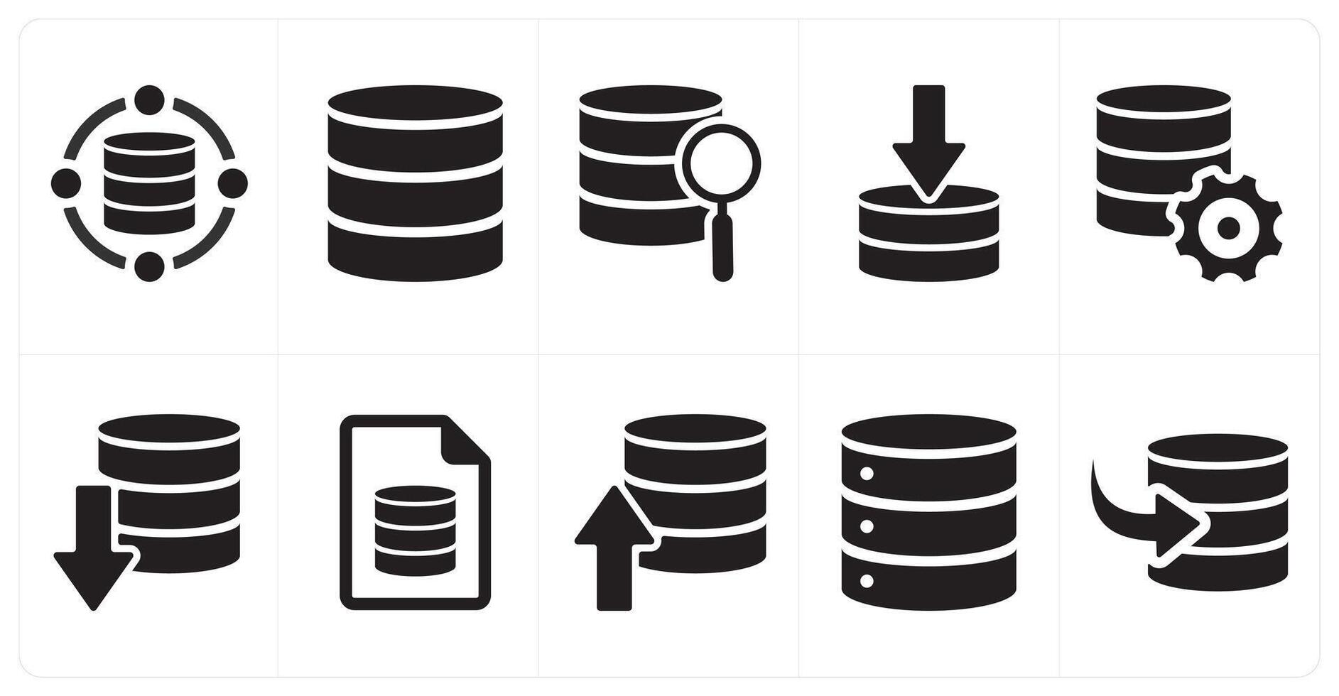 A set of 10 mix icons as marketing manager, free, gift vector
