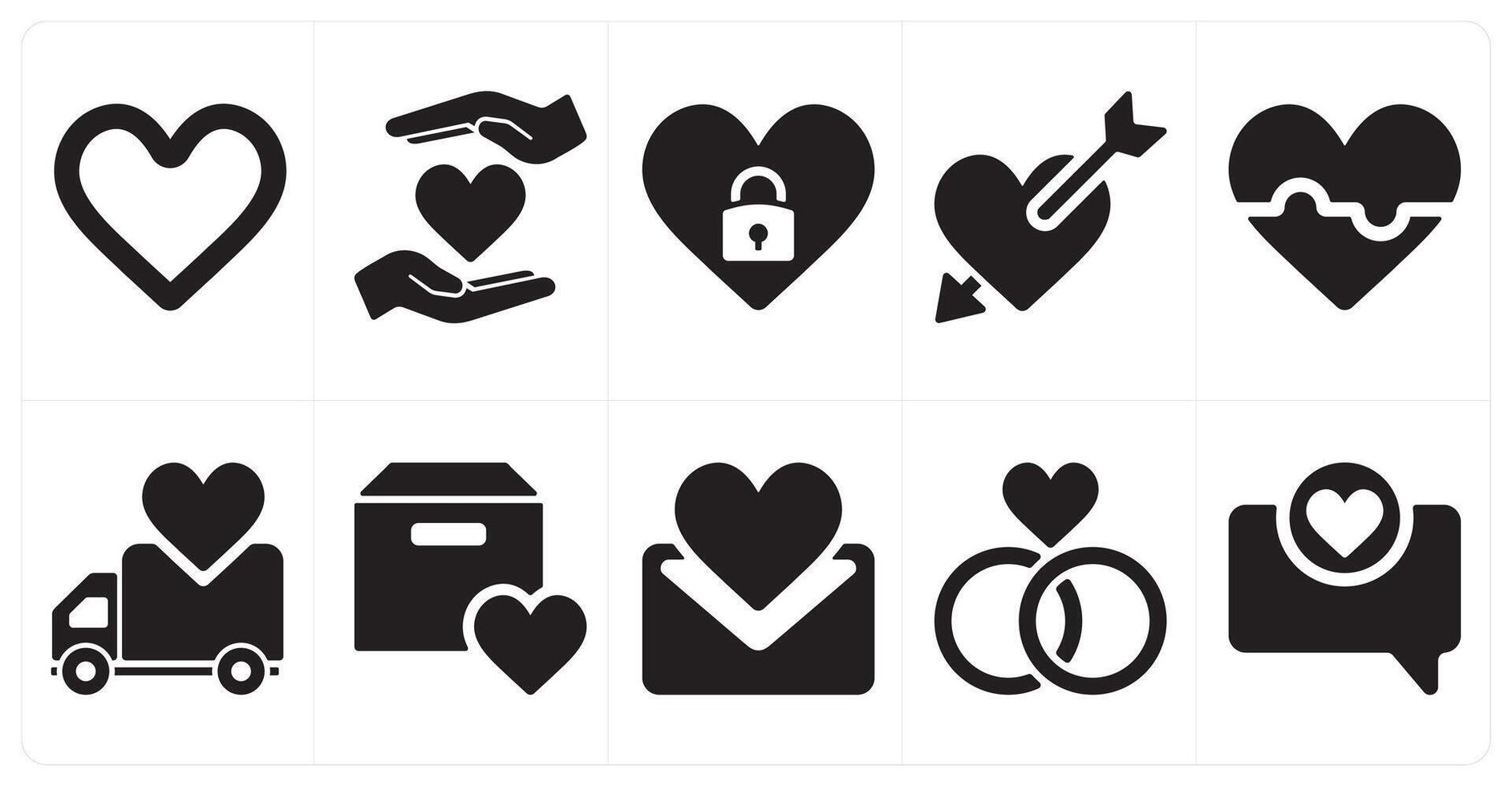 A set of 10 mix icons as businessman, team, meeting vector