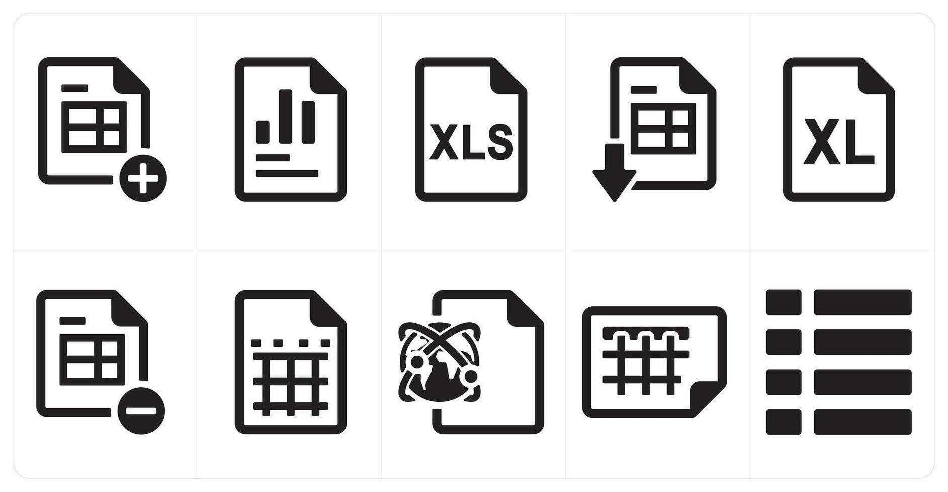 A set of 10 mix icons as read, brochure, educate vector