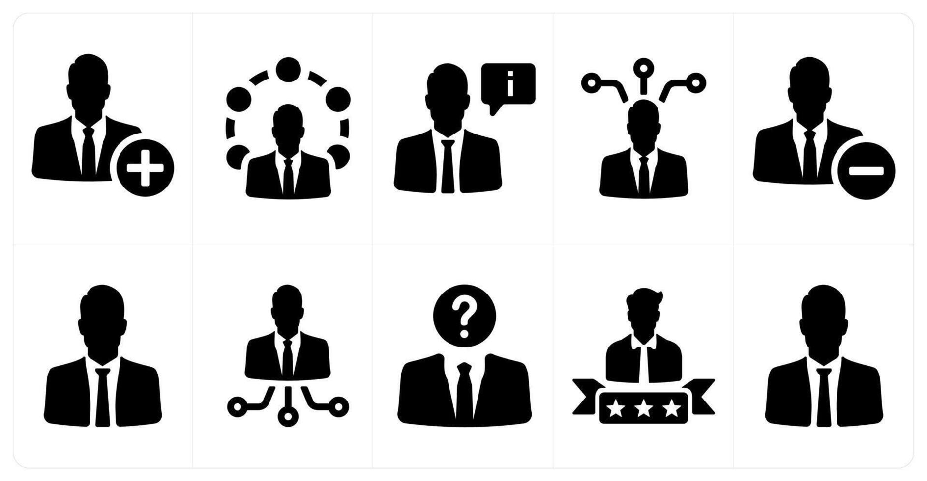 A set of 10 web marketing icons as add user, user network, management info vector