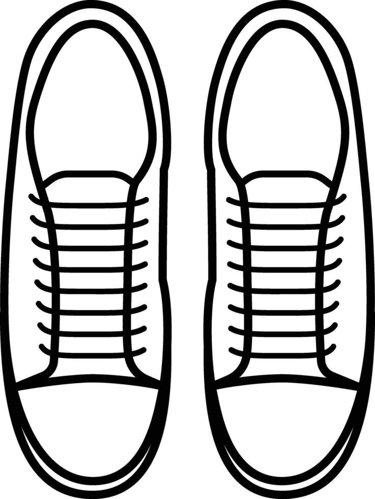 Running Shoes from to angle icon vector