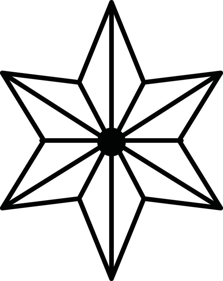 Vintage Star Icon Design vector