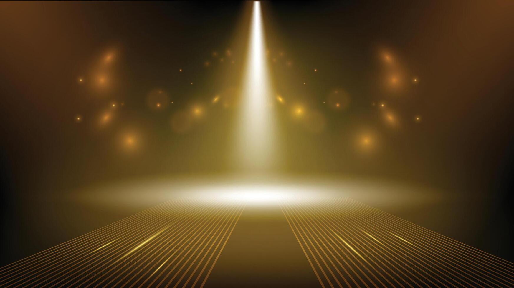 Black and Gold background abstract geometric shapes luxury design vector