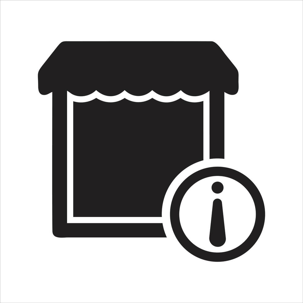Information point icon. Exclamation mark. Customer service icon vector