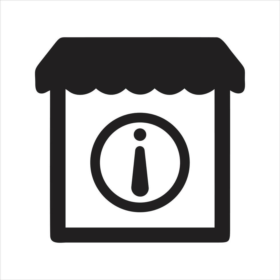 Information point icon. Customer service icon vector