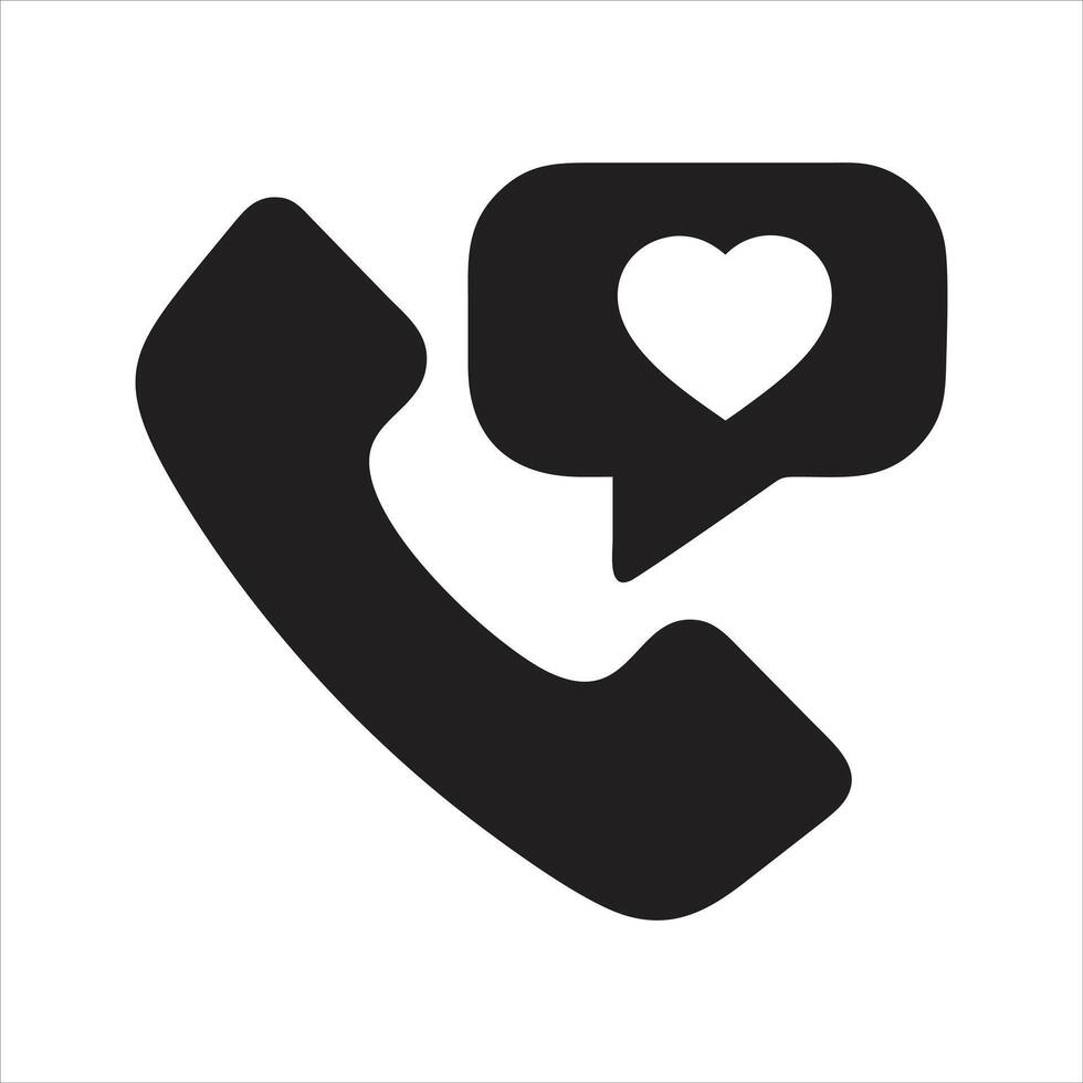 Online dating icon. Dating app. Love message. Texting icon vector