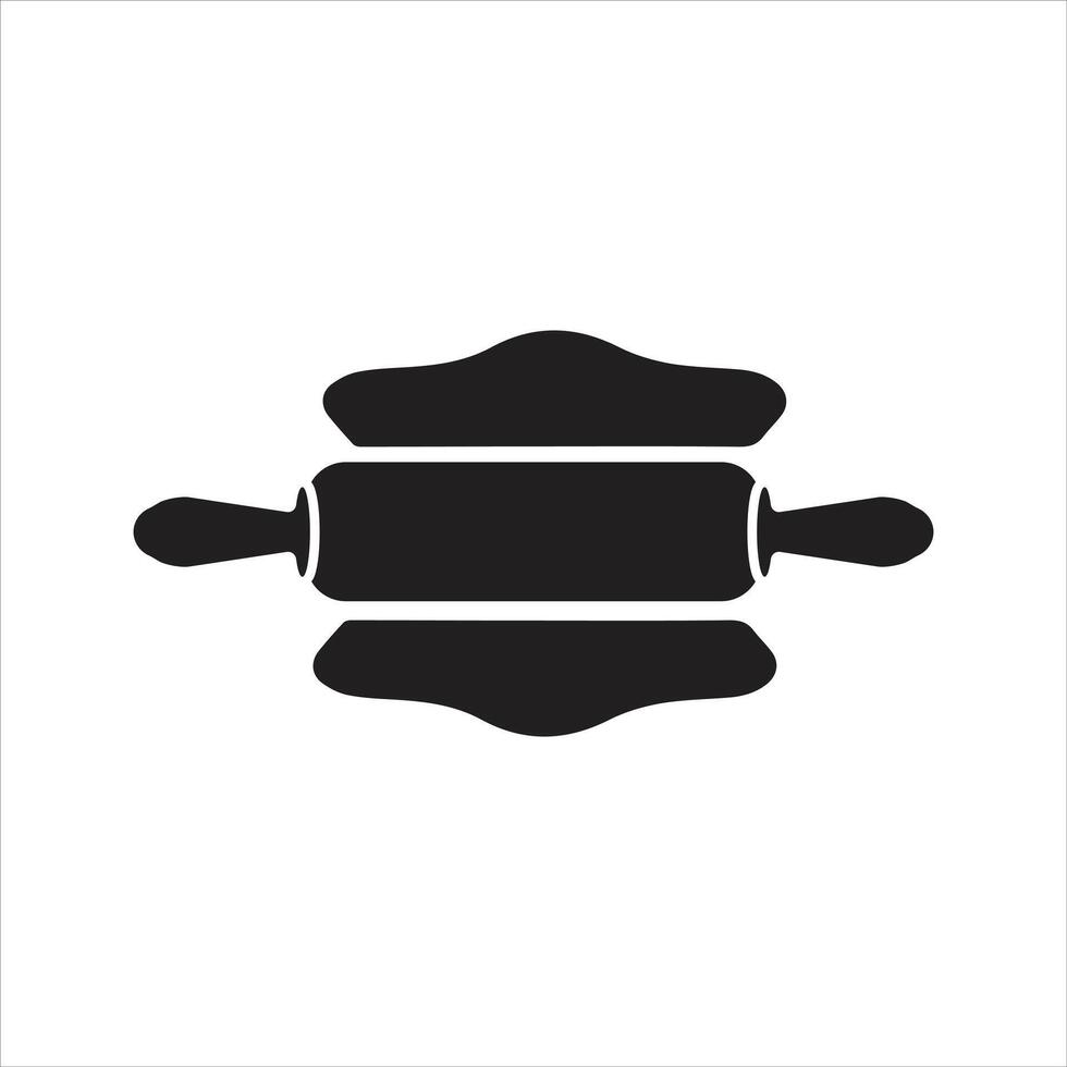 Rolling pin icon. Dough. Baking icon vector