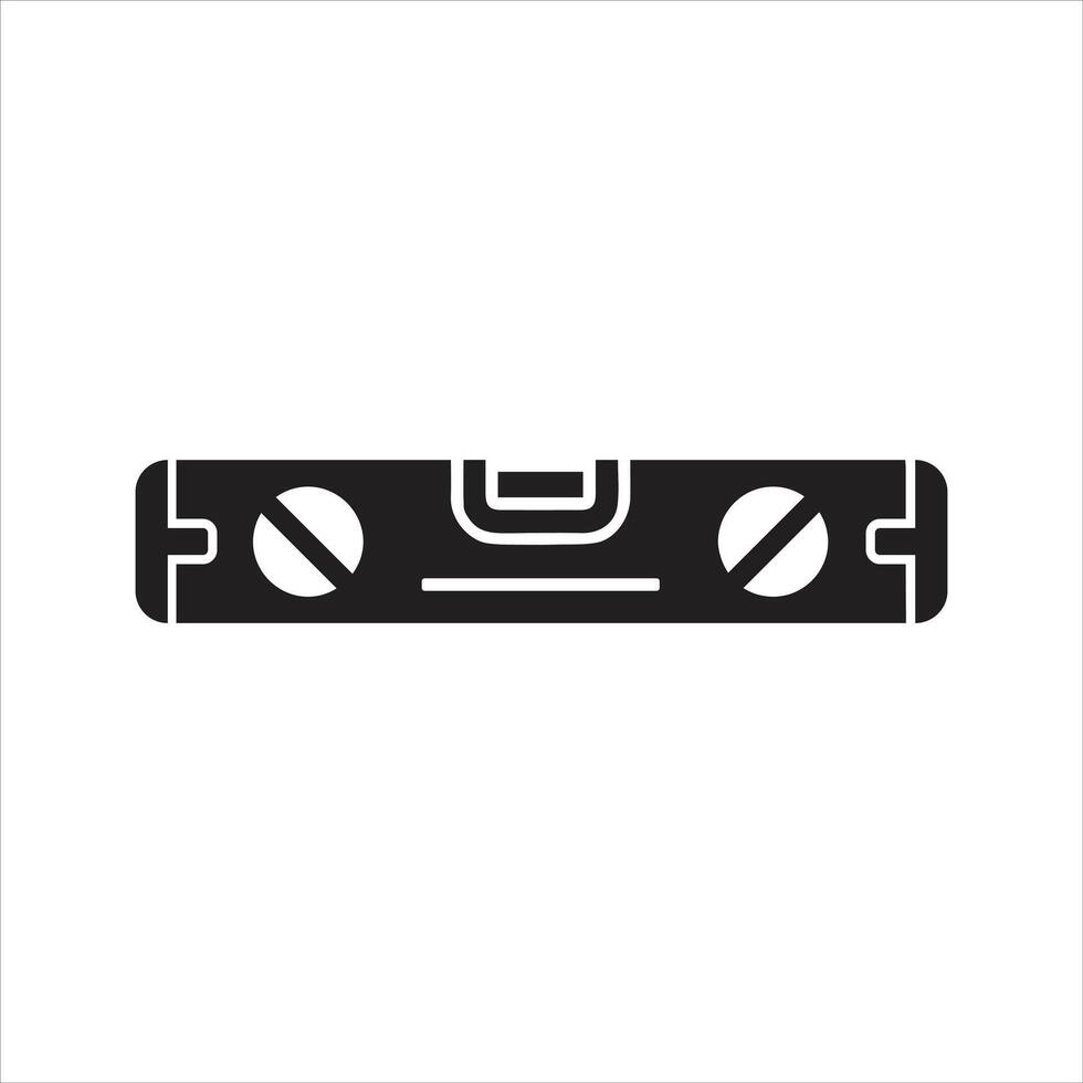 Spirit level icon. Building level icon vector