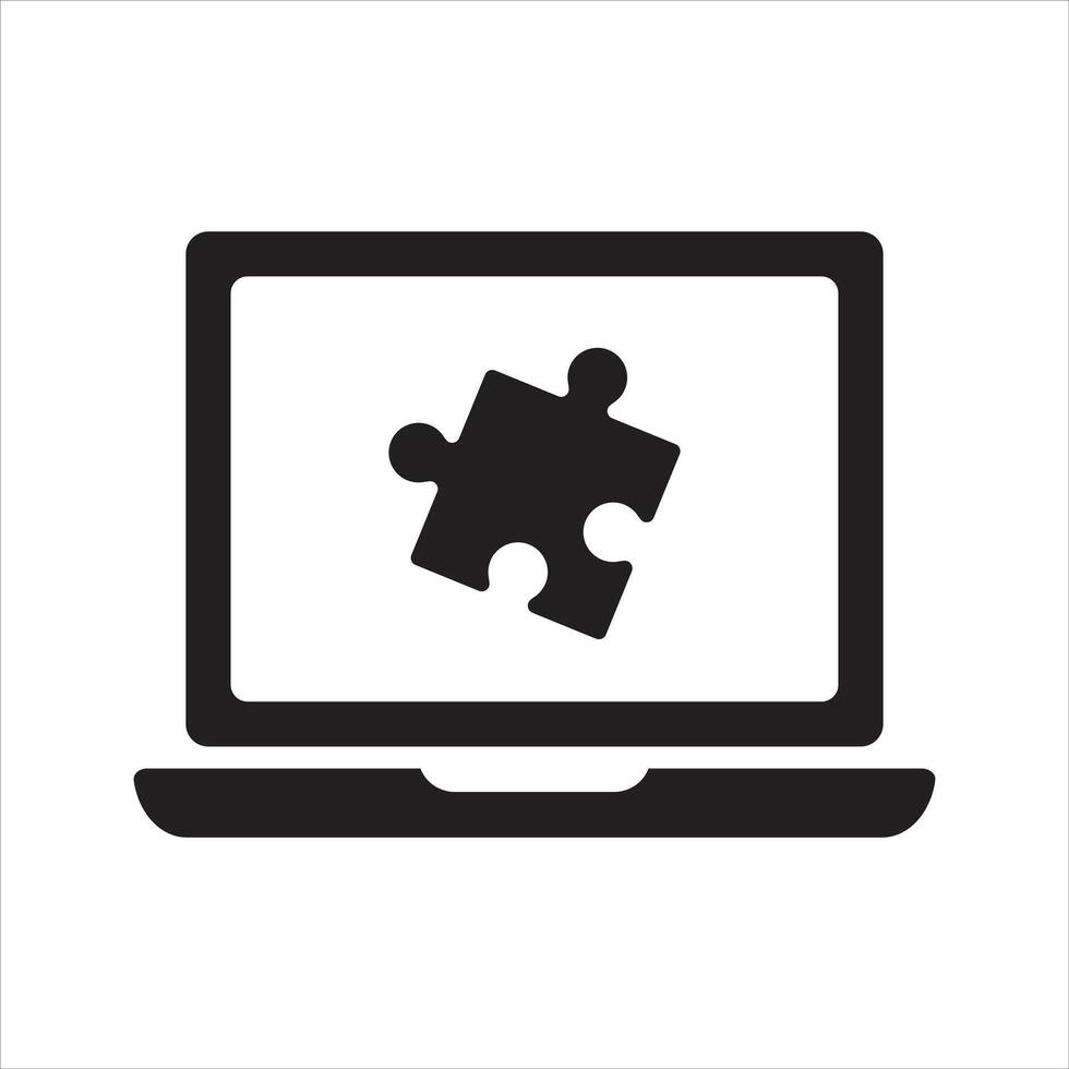 Web extensions icon vector