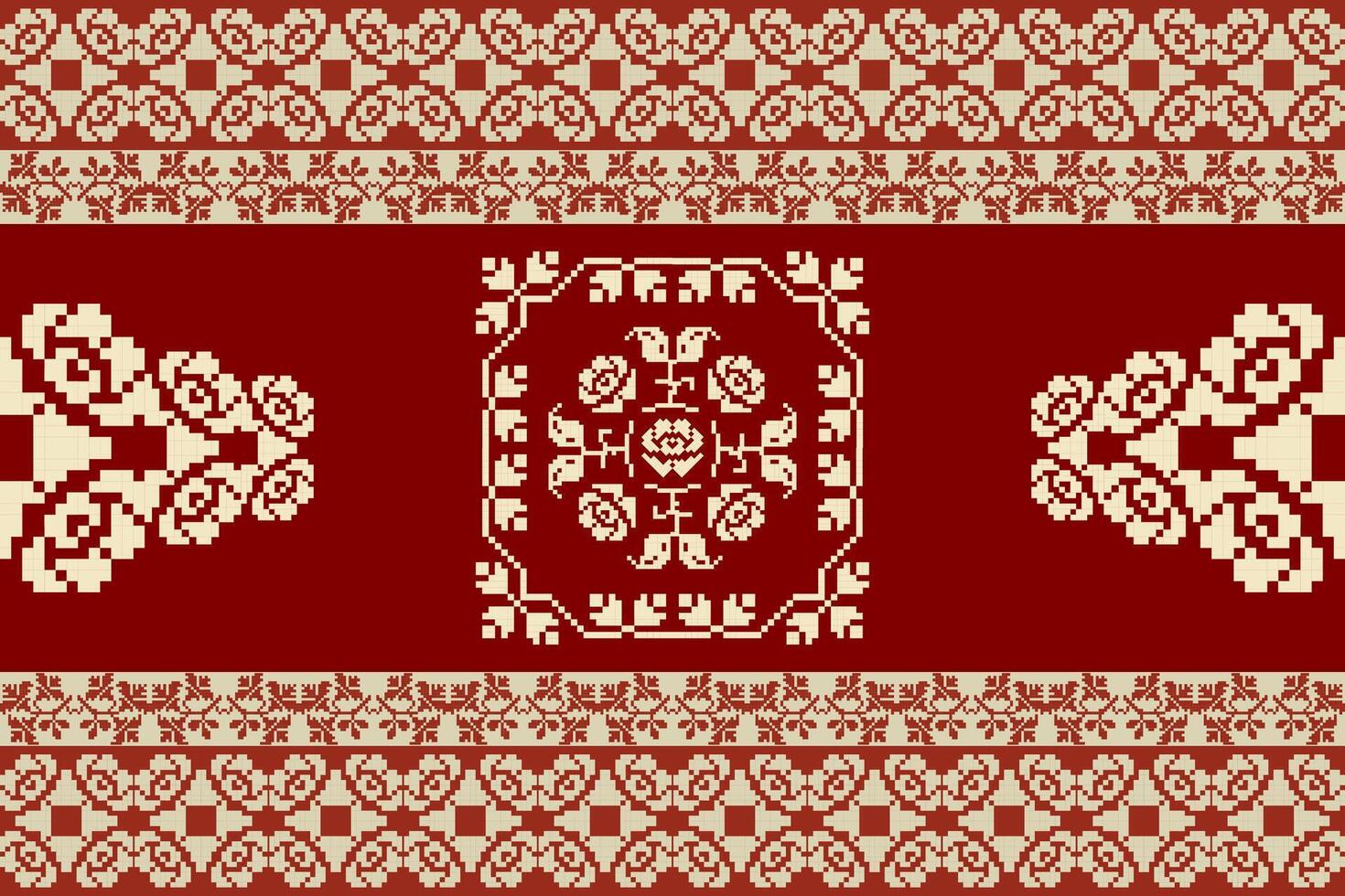 Textile products Use with covers, curtains. vector