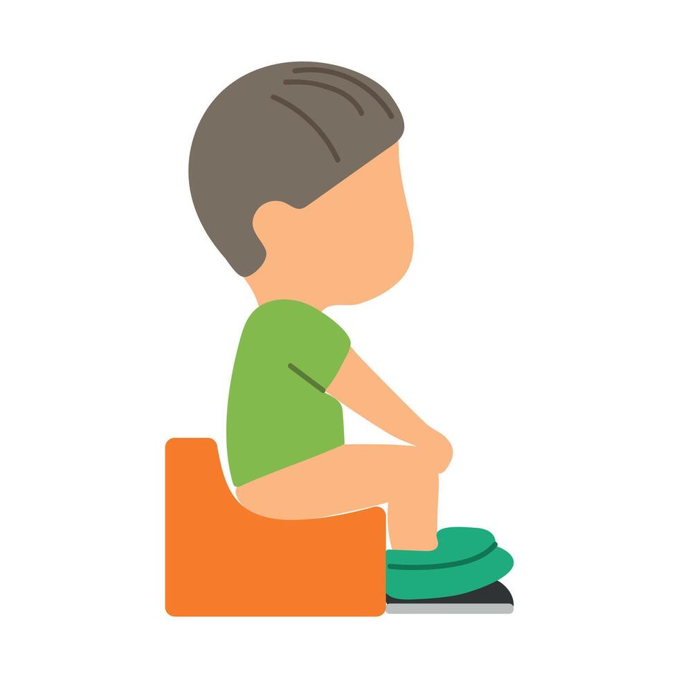 Potty training icon clipart avatar logotype isolated illustration vector
