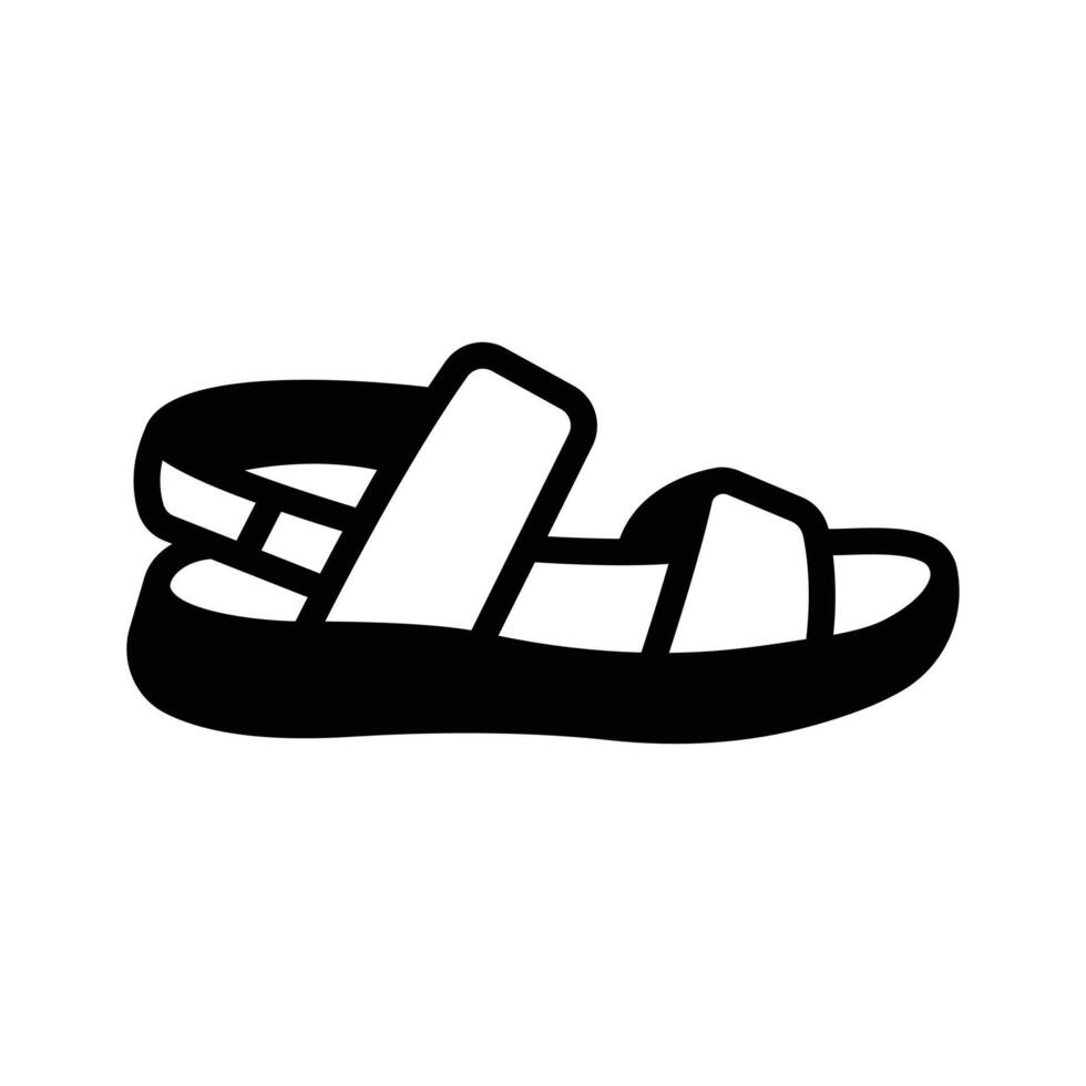Get this amazing icon of sandal in modern style vector