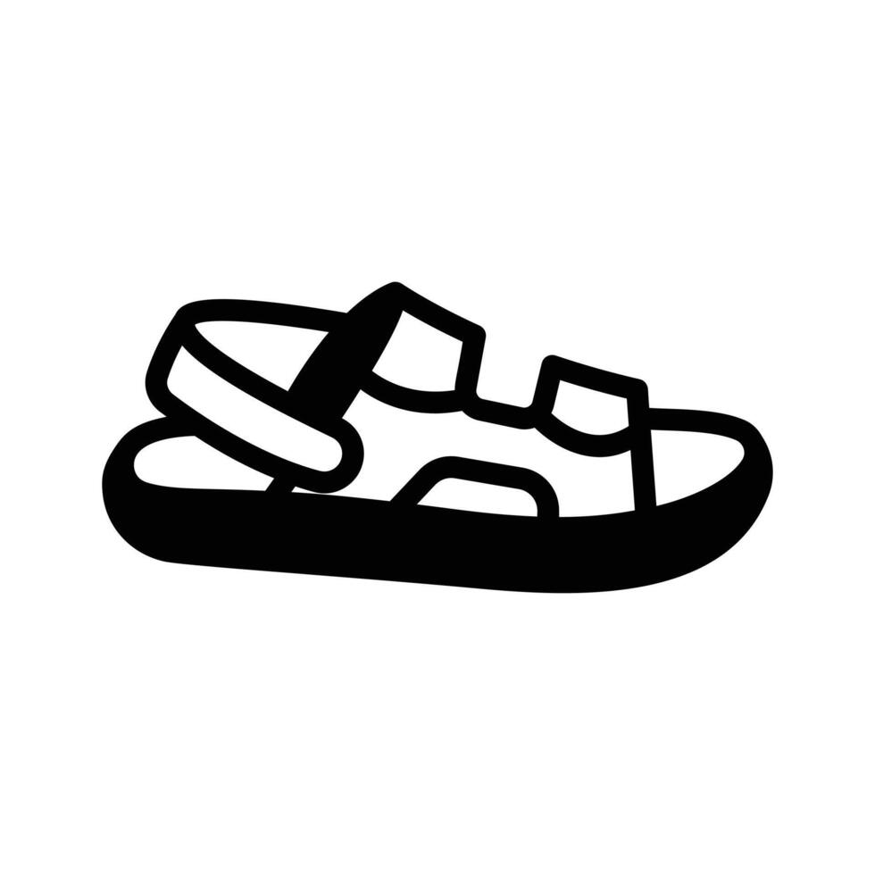 Get your hands on this amazing icon of sandals vector