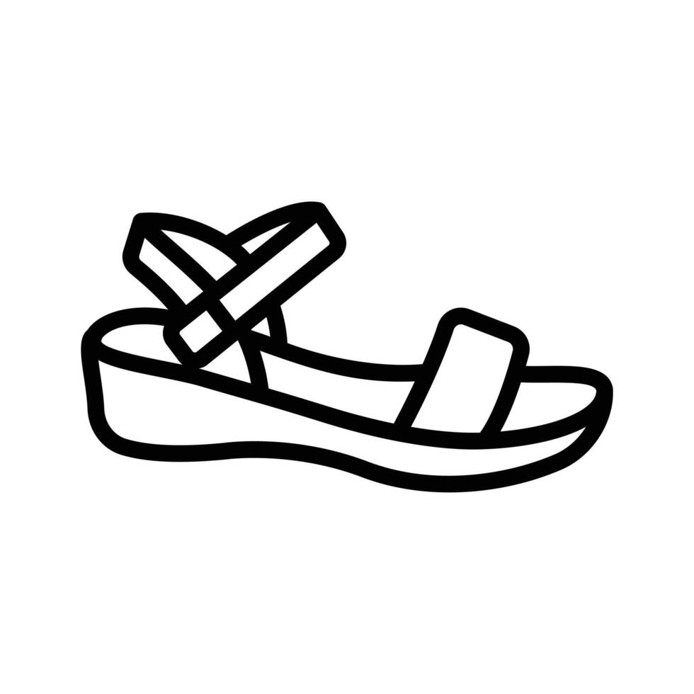 Get your hands on this amazing icon of sandals vector