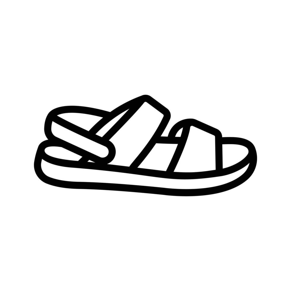 Get your hands on this amazing icon of sandals vector