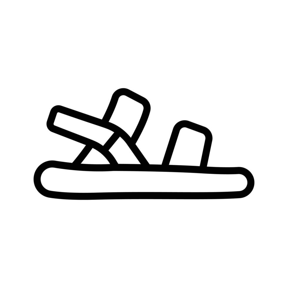 Get your hands on this amazing icon of sandals vector