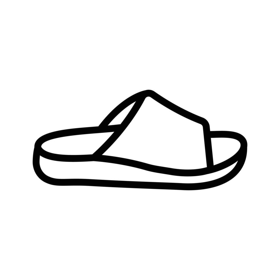 Get this amazing icon of chappal in modern style vector