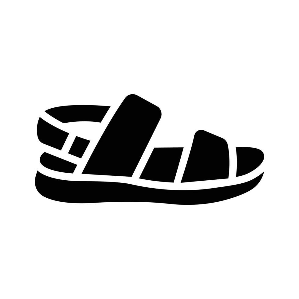 Get this amazing icon of sandal in modern style vector