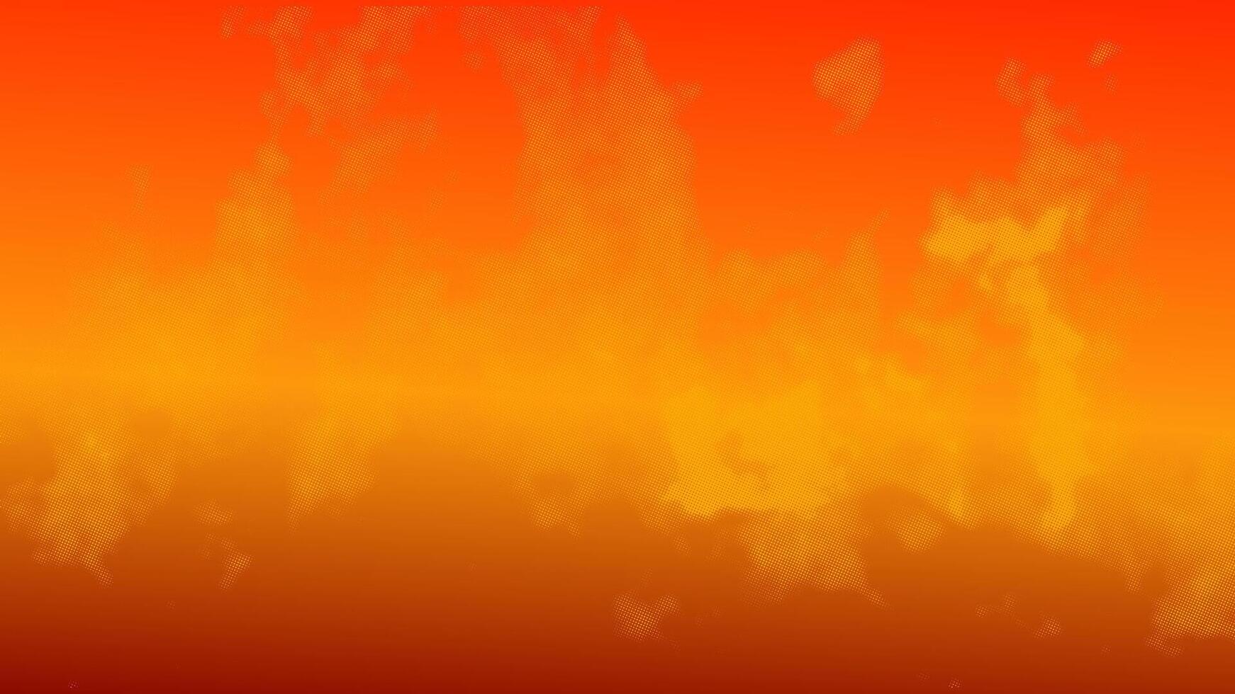 abstract red yellow fire background. illustration vector