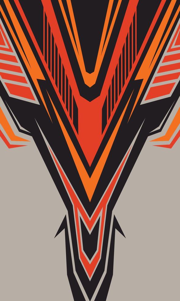Abstract geometric modern background for sublimation jersey vector