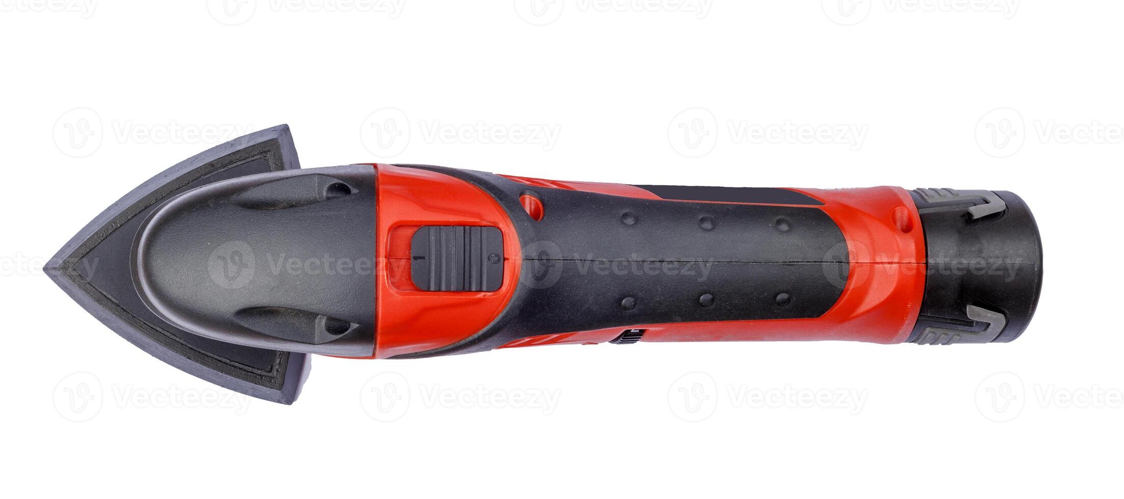Cordless tool, isolated on a white background. Professional tool photo