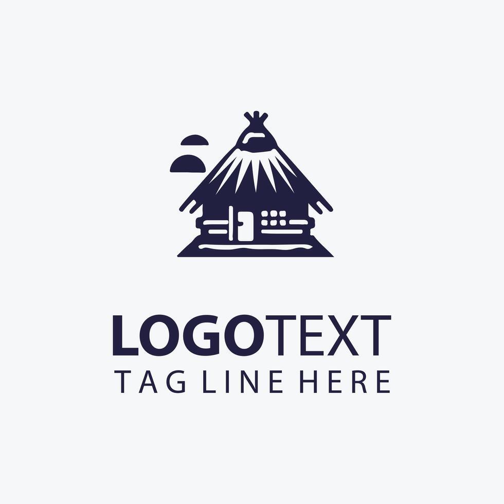 Timberline Hut logo vector