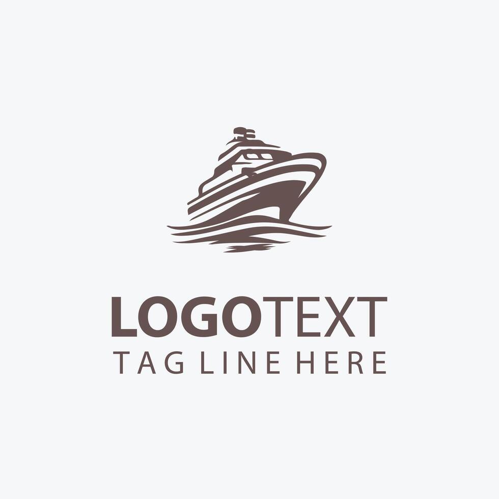 The Aqua Dreamer Boat Logo vector