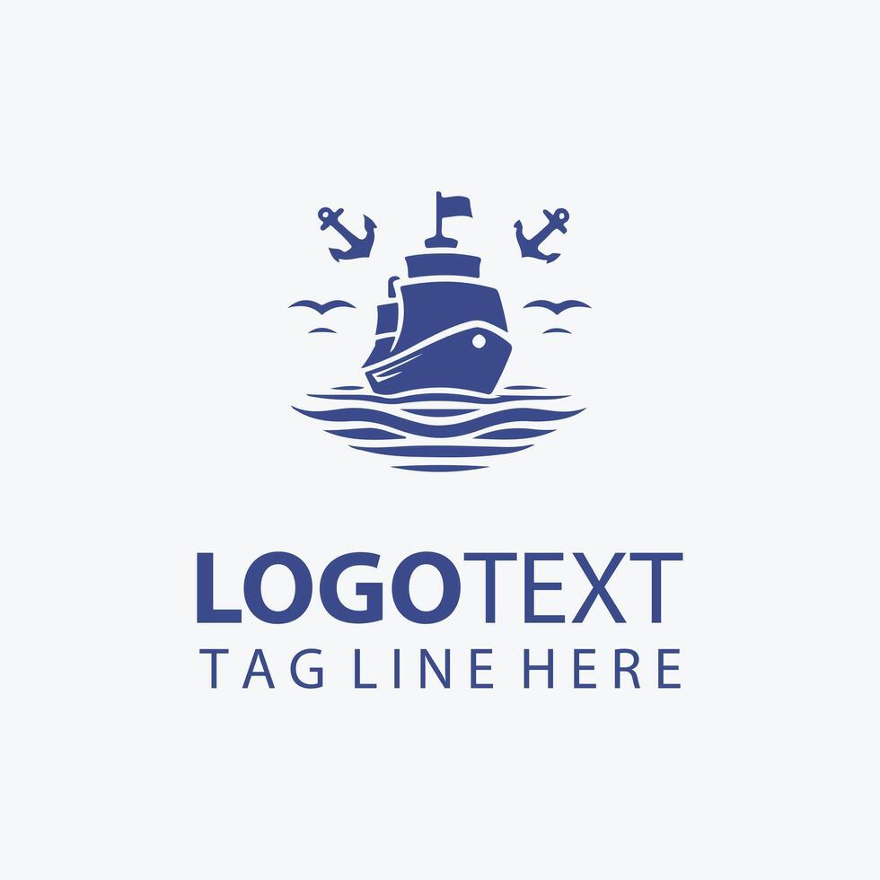 Mystic Waters Boat Logo vector