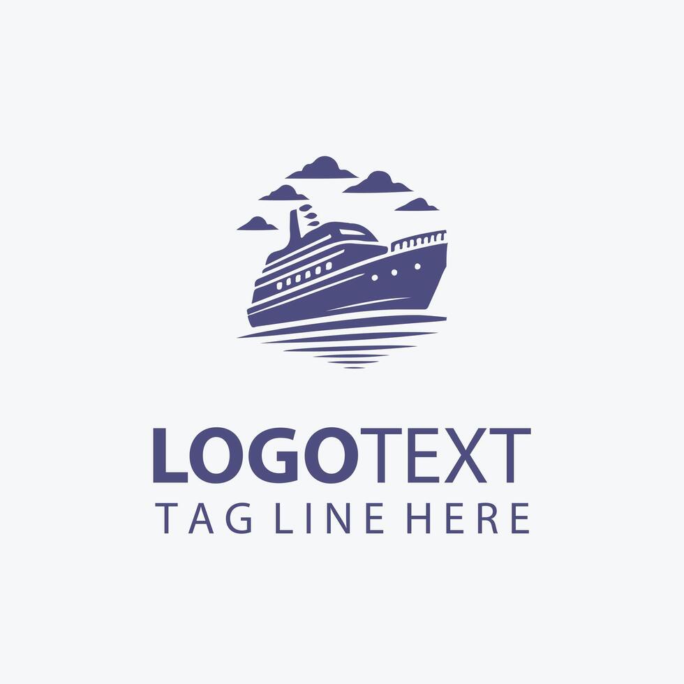 The Reef Runner Boat Logo vector