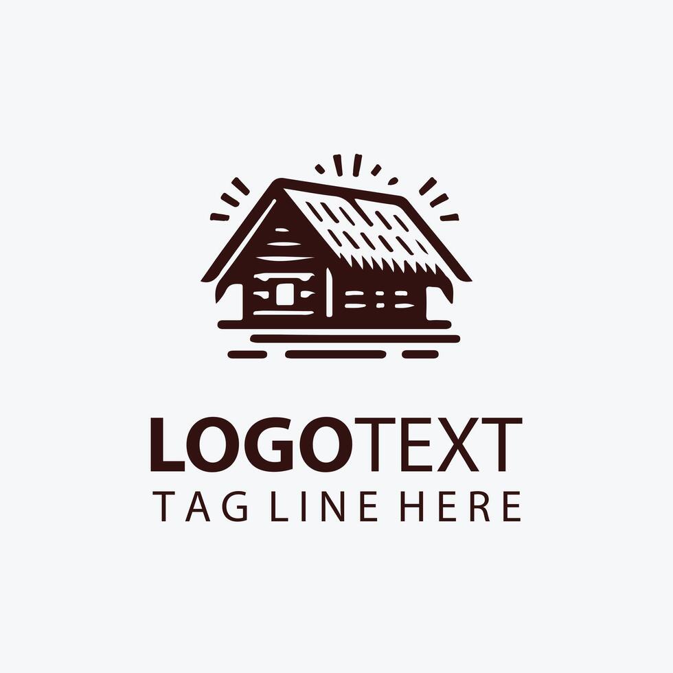 Woodsy Wonder Hut logo vector