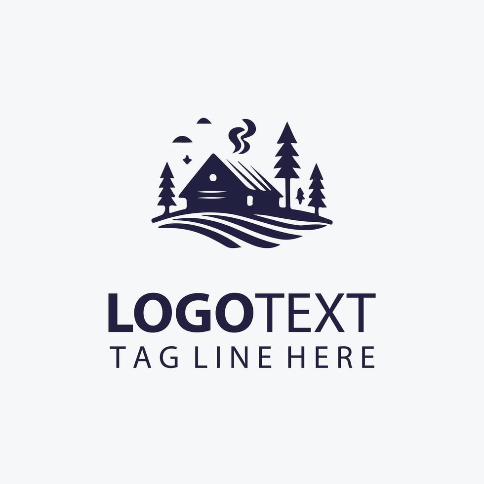 The Crystal Hut logo vector