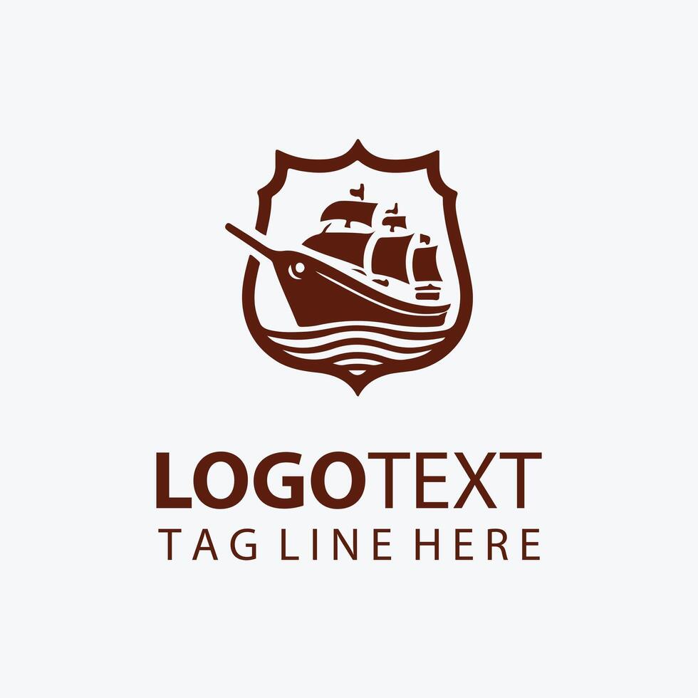 Tide Chaser boat logo vector